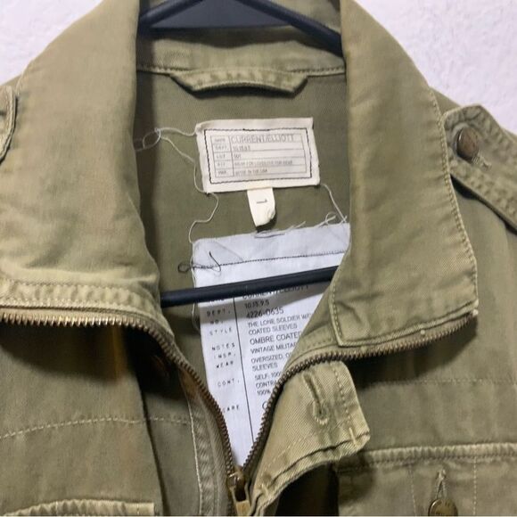 Current Elliot Army Green Ombre Jacket size 1 - Picture 3 of 12